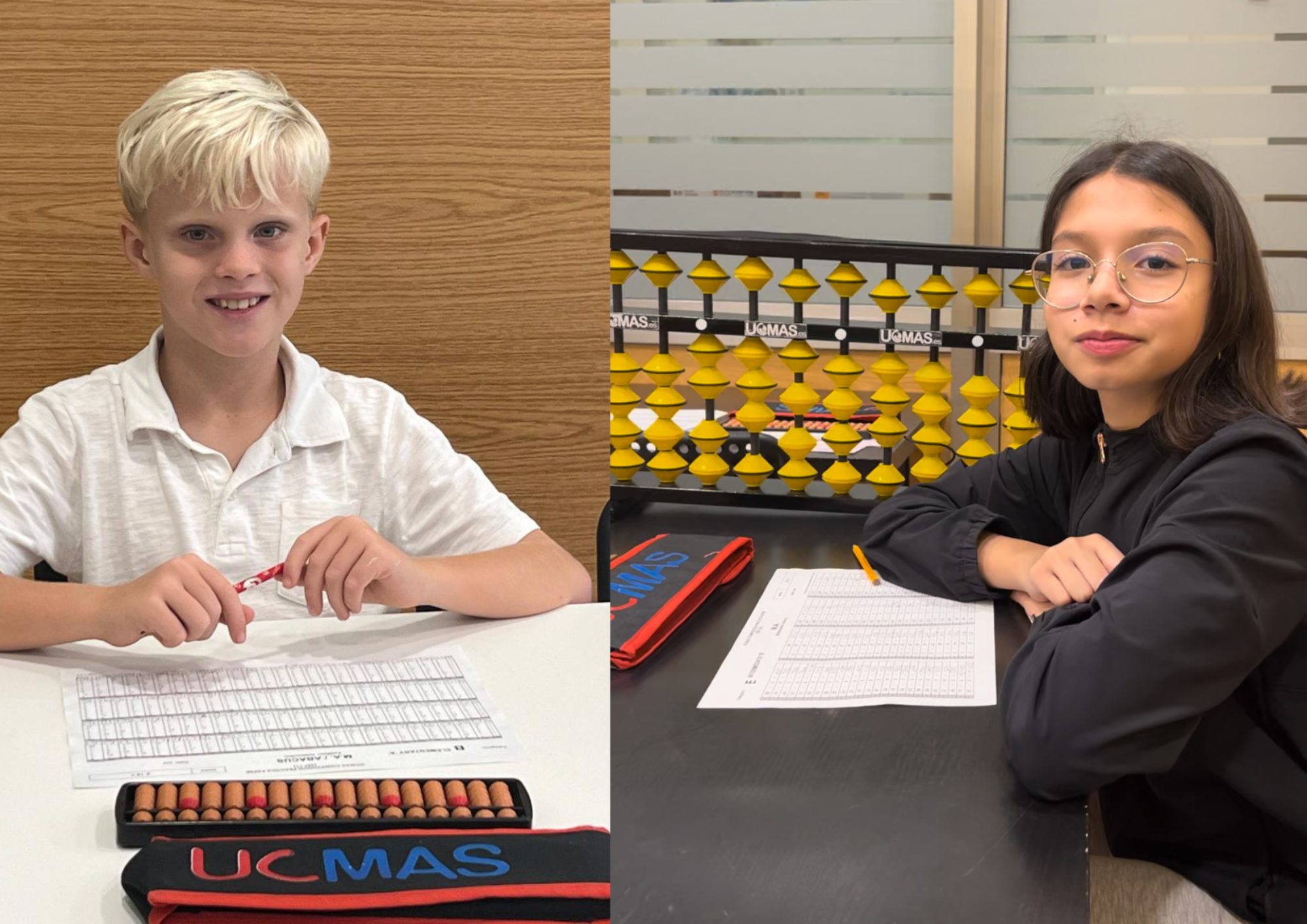 Representando a España: Tobías y Camila en el Campeonato Internacional UCMAS